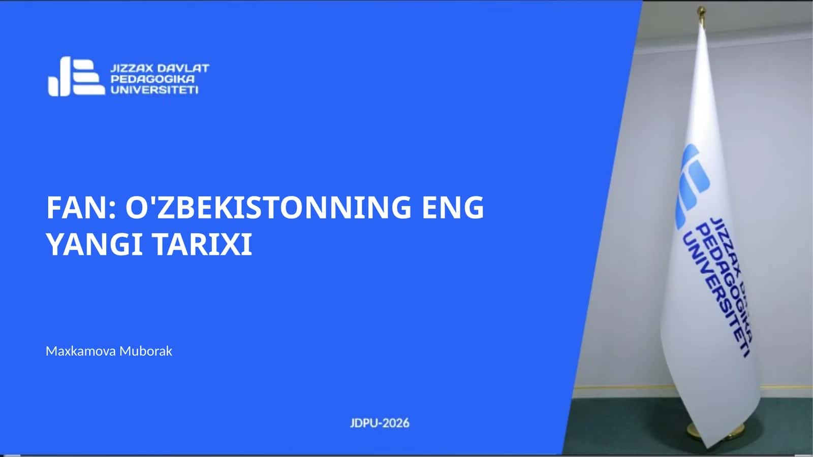 O'ZBEKISTONNING O'ZIGA XOS ISTIQLOL VA TARAQQIYOT YO'LI