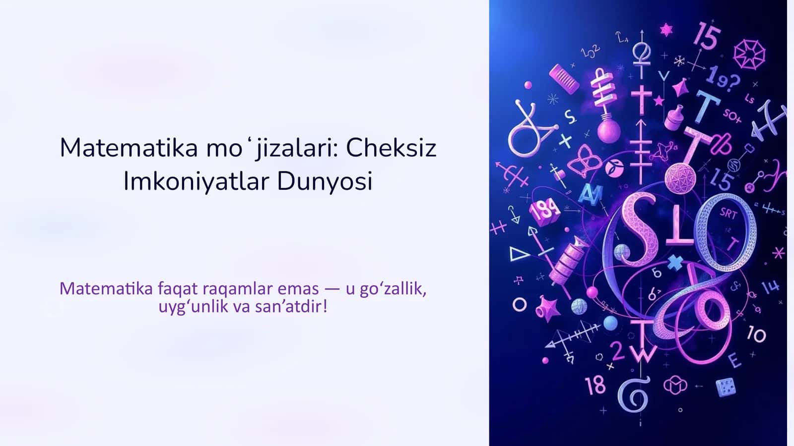 Matematika mo'jizalari