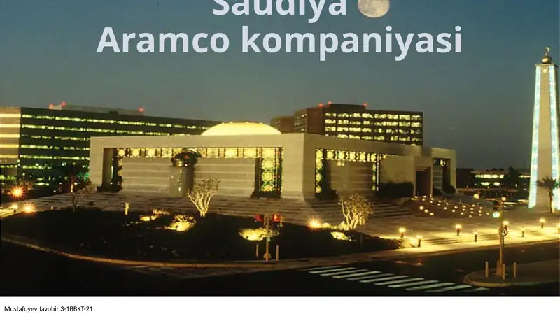 Saudiya Aramco kompaniyasi
