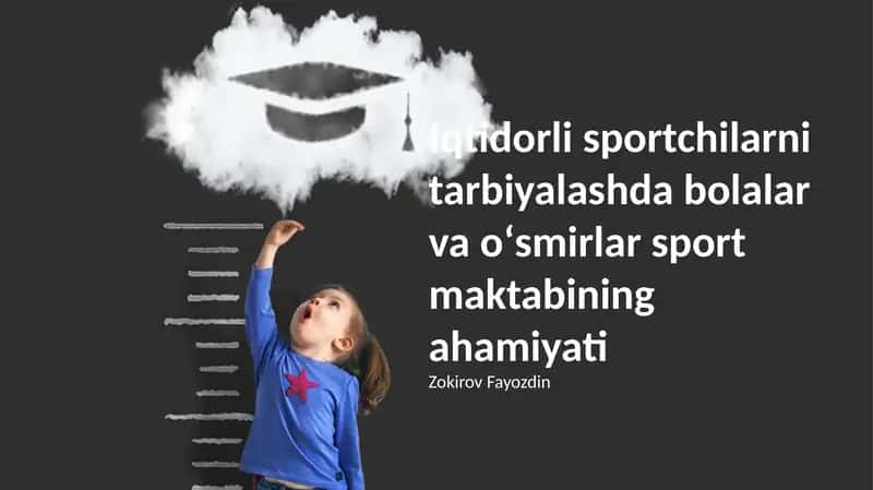Bolalar va o'smirlar sport maktablarining ahamiyati