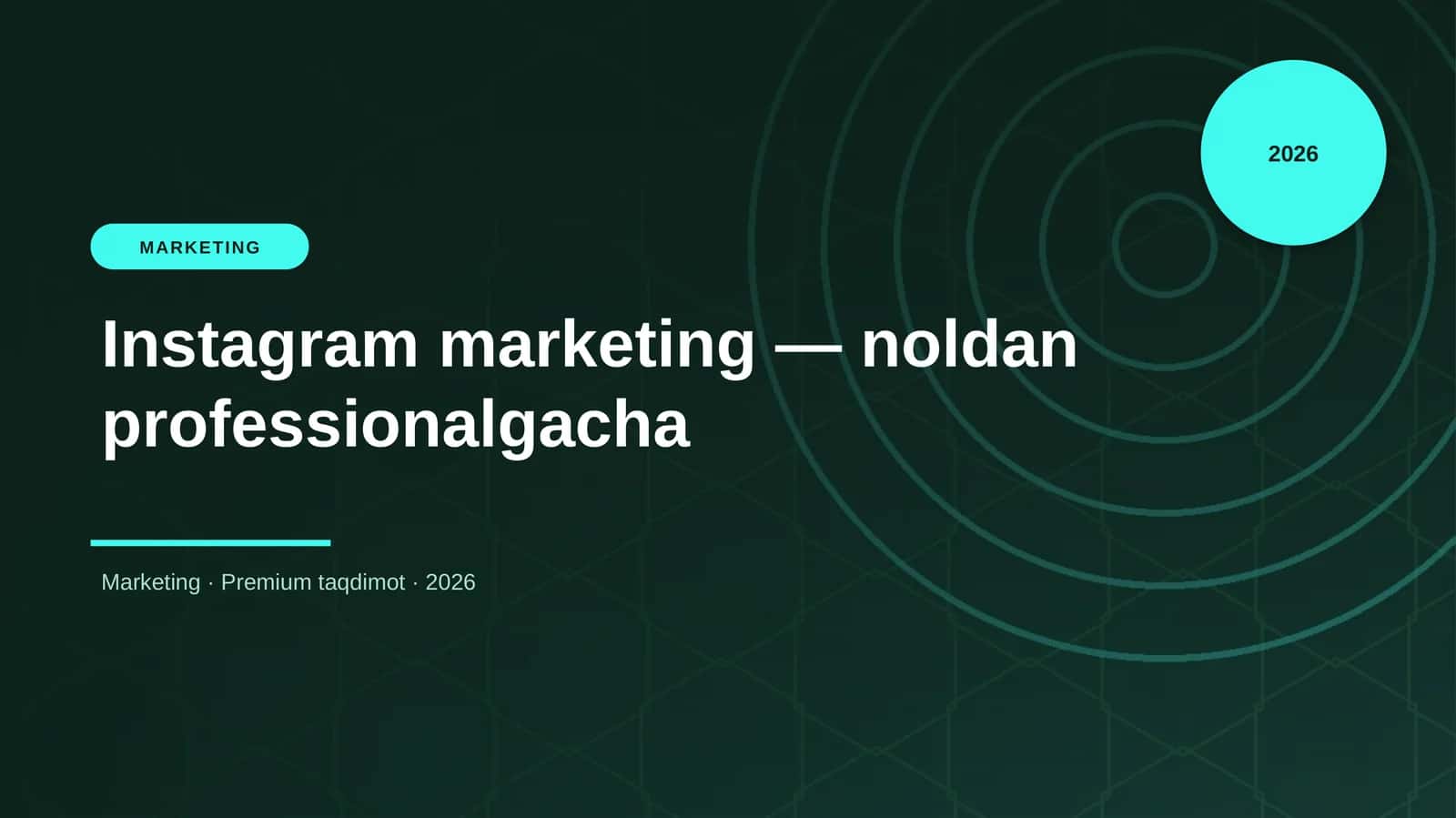 Instagram marketing — noldan professionalgacha