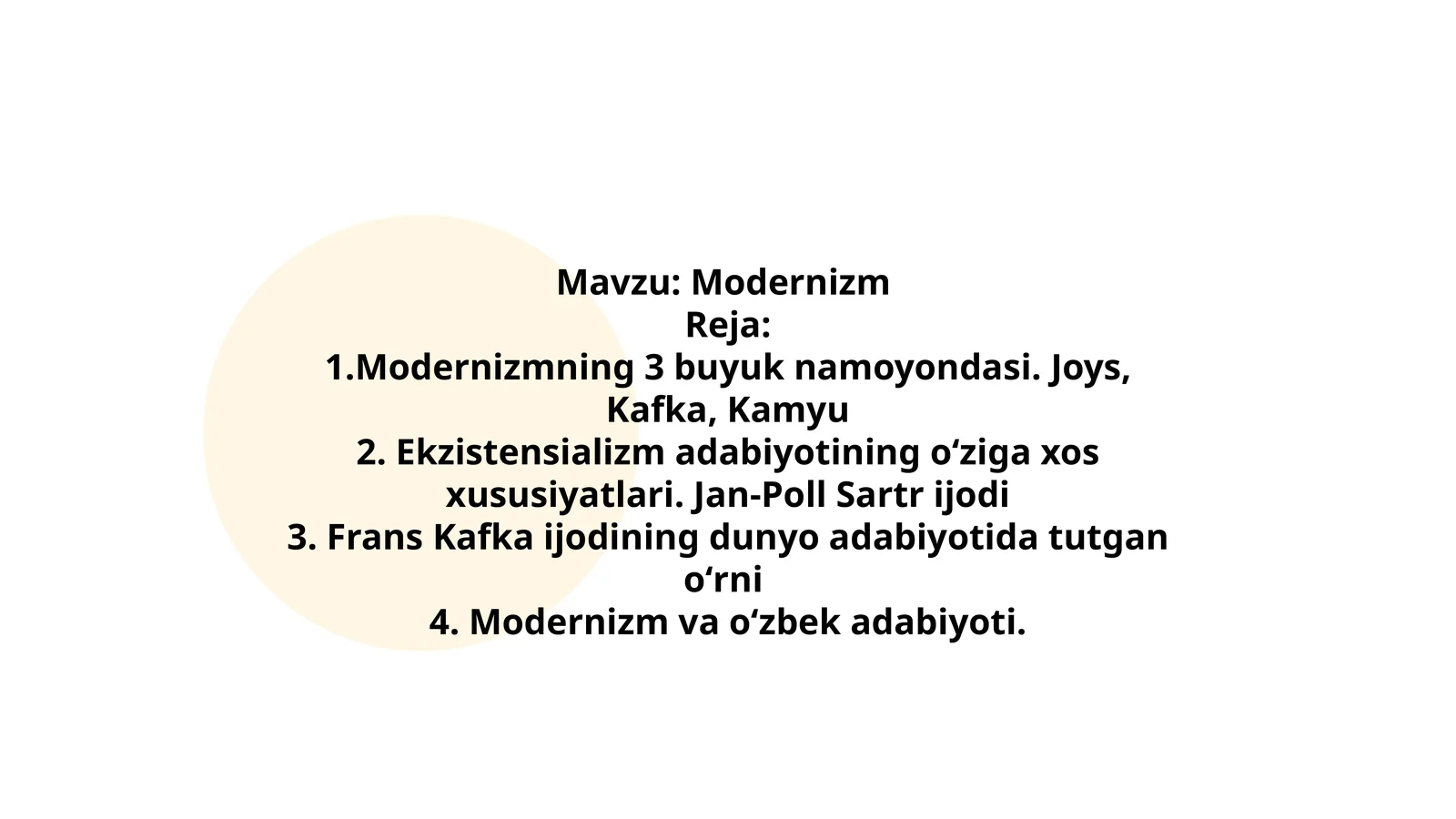 Modernizm