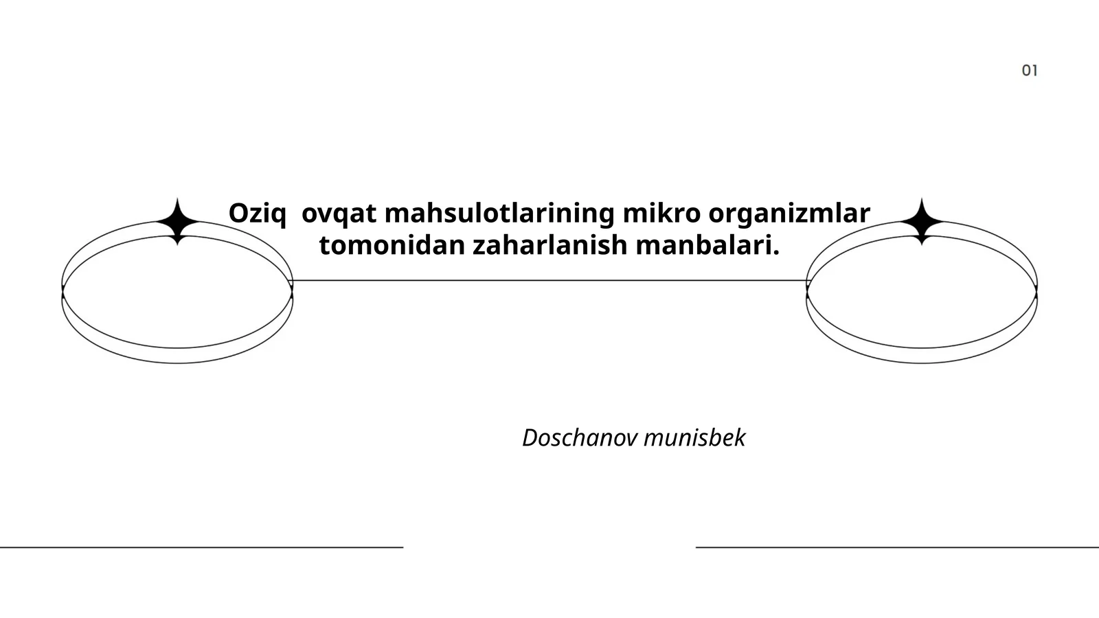 Bakteriyalar va viruslar orqali oziq-ovqat zaharlanishi