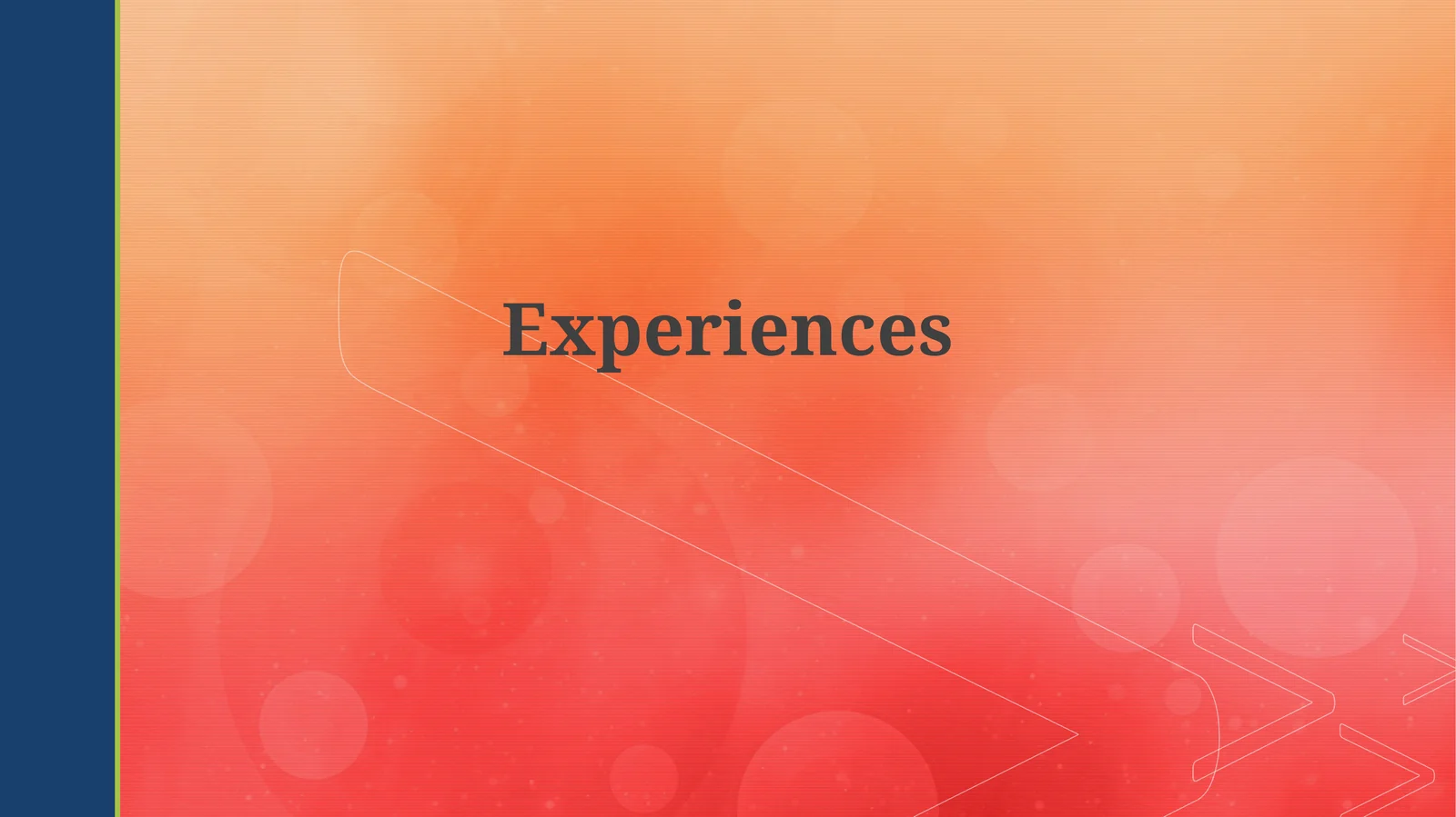 The Tapestry of Experience: A Personal Journey