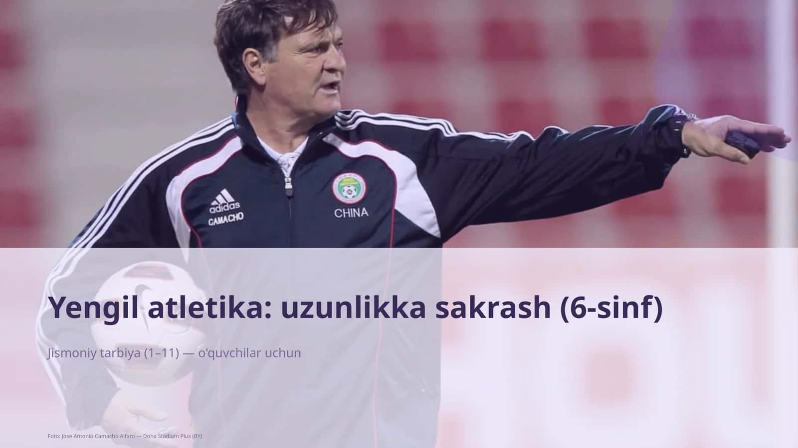 Yengil atletika: uzunlikka sakrash (6-sinf)