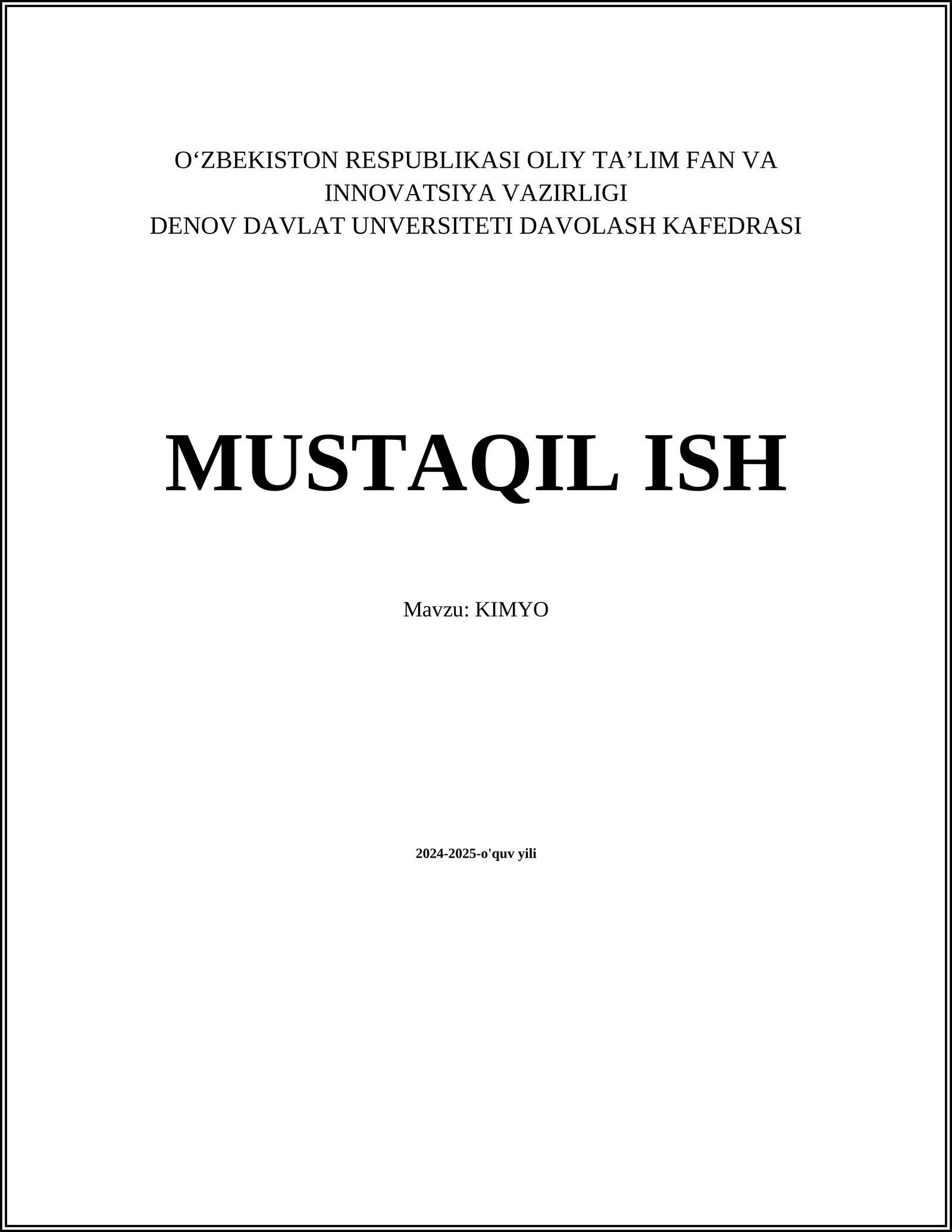 Atom tuzilishi