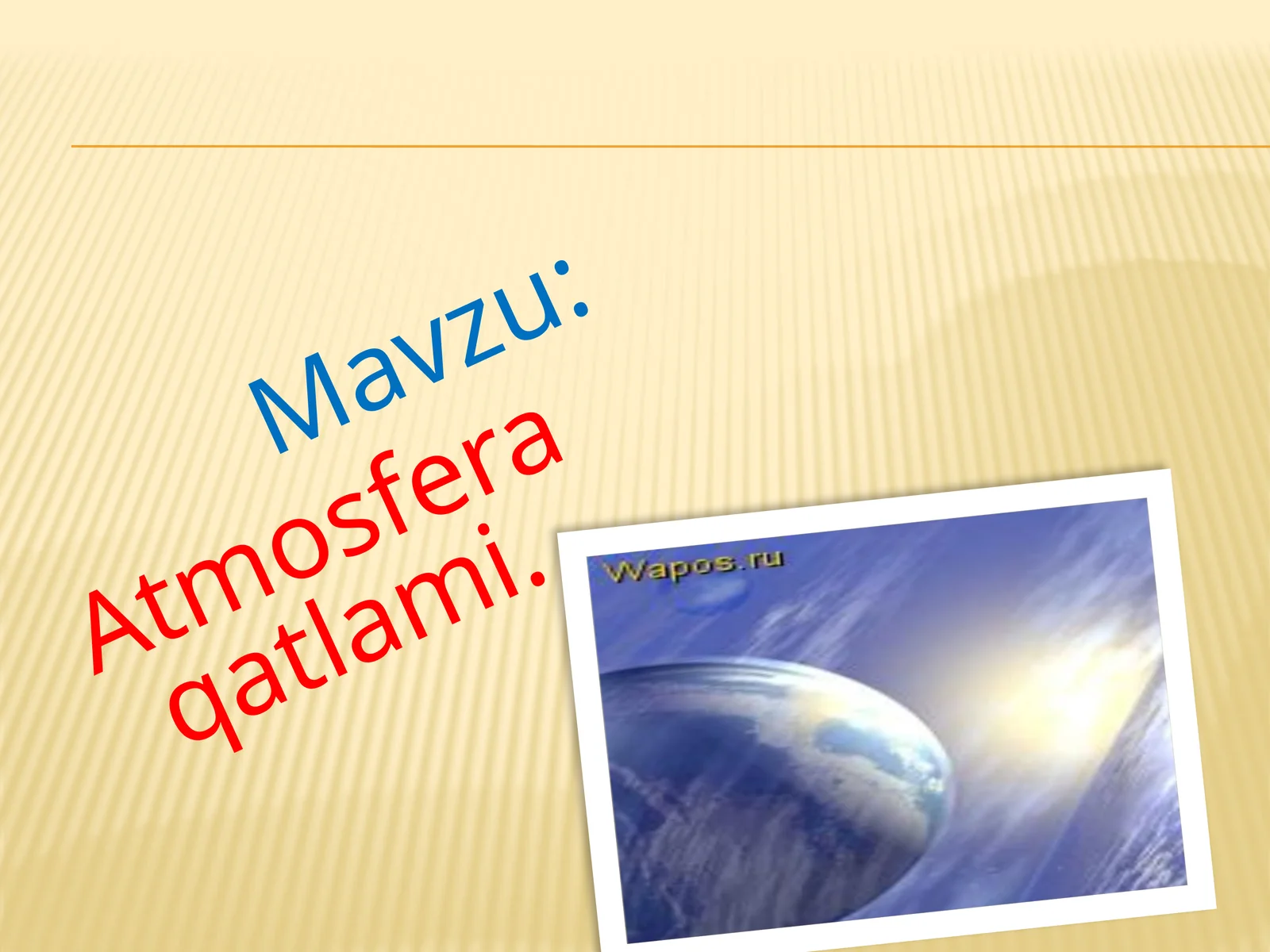 Atmosfera qatlami