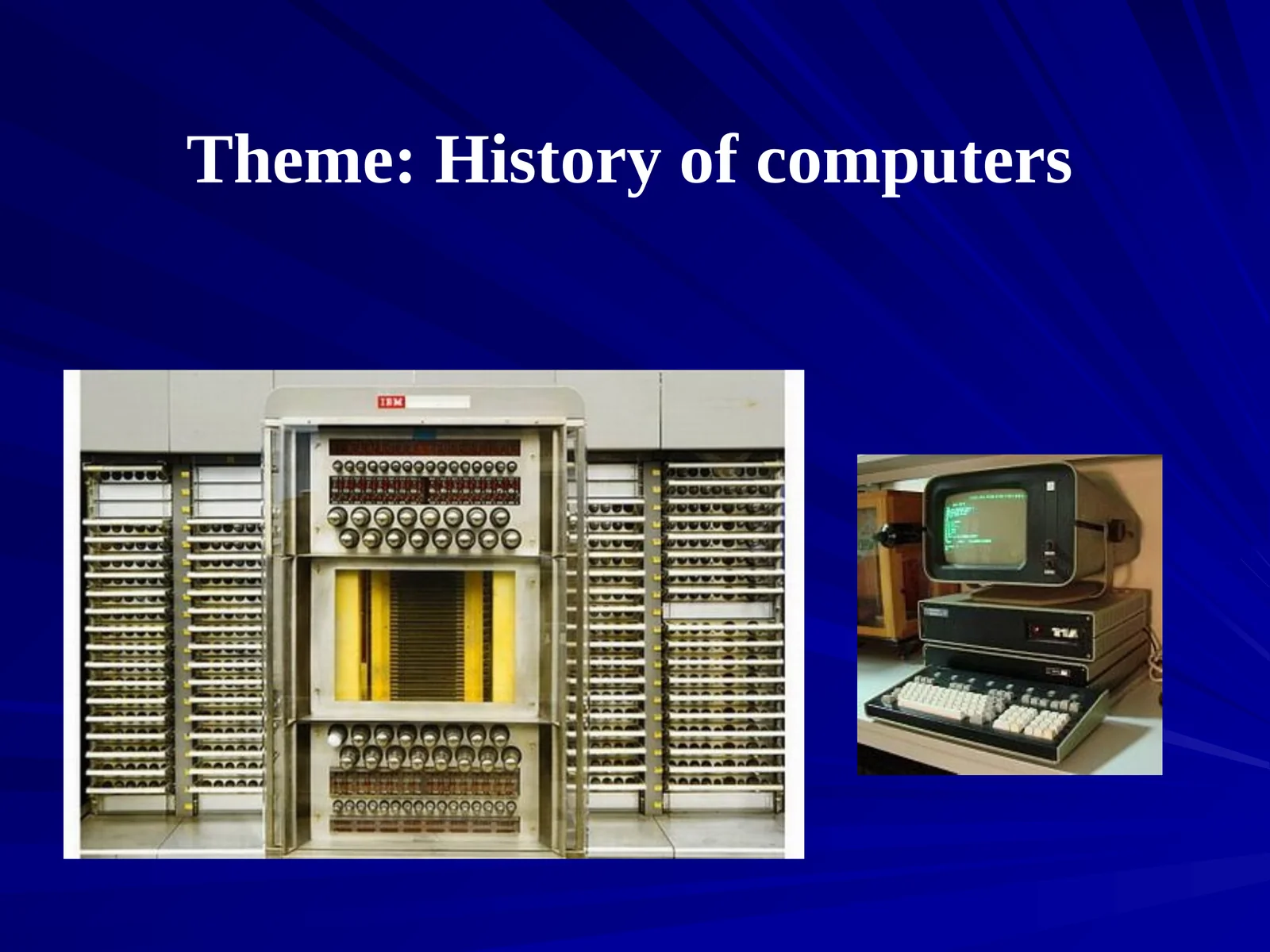 History of Computers