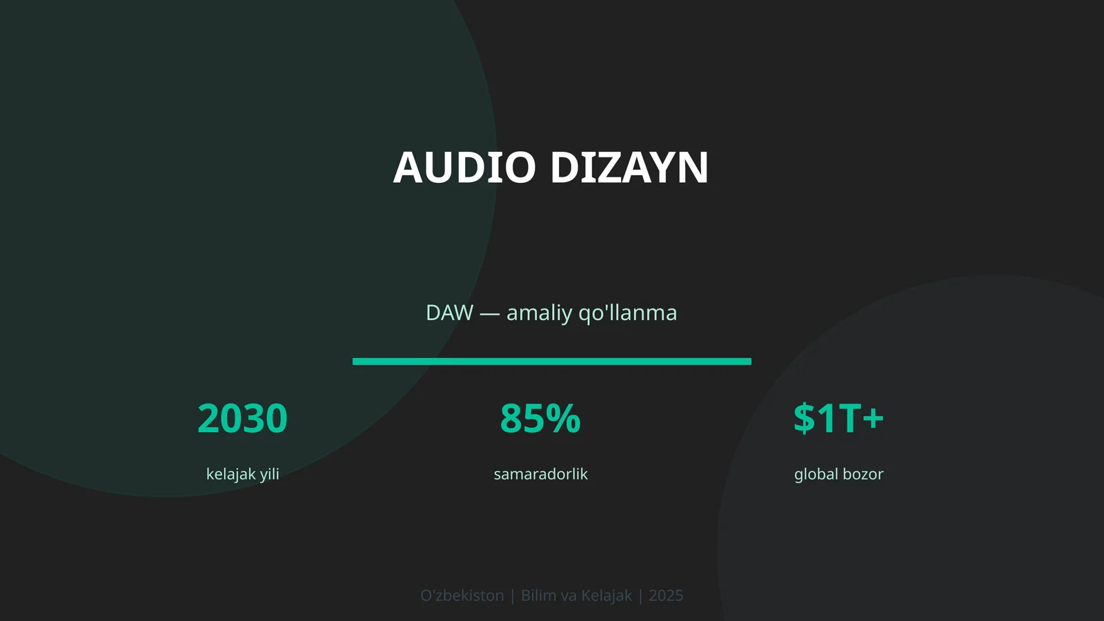 Audio dizayn
