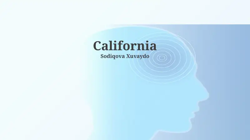 The California Story: Challenges, Opportunities, and the Future