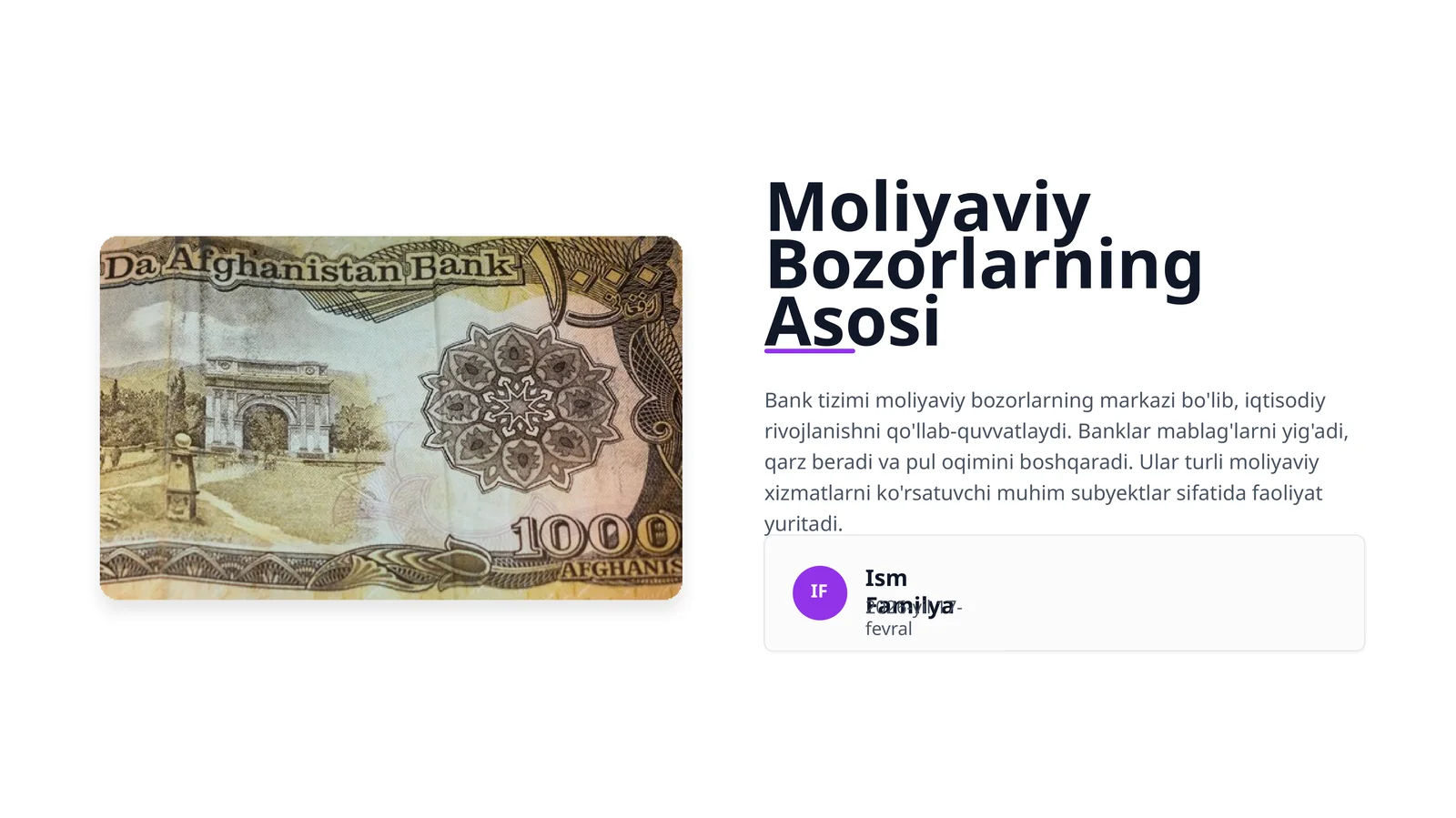 Bank tizimi