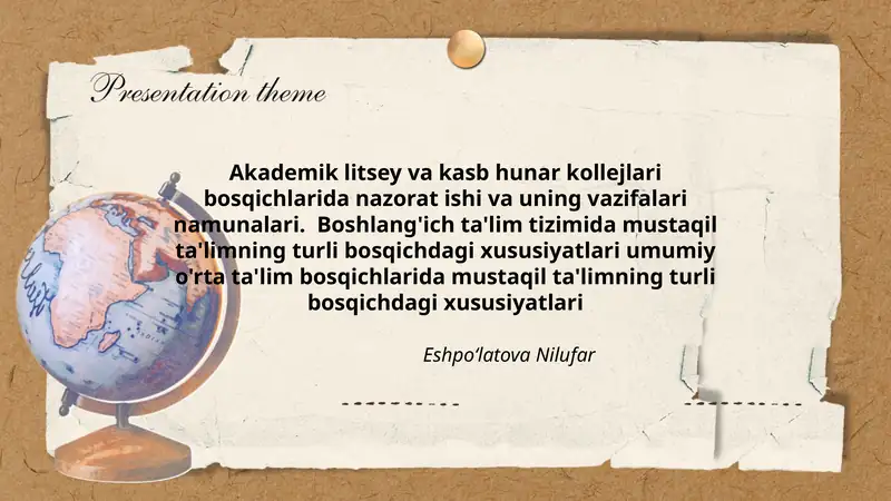Boshlang'ich ta'lim tizimi