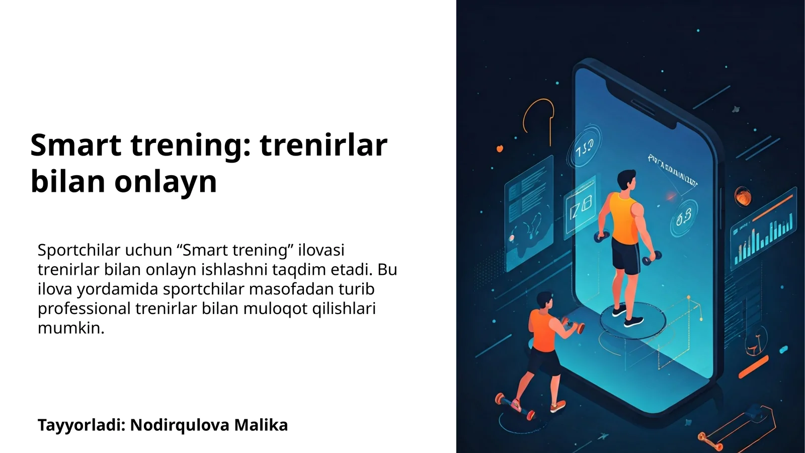Smart trening: trenirlar bilan onlayn