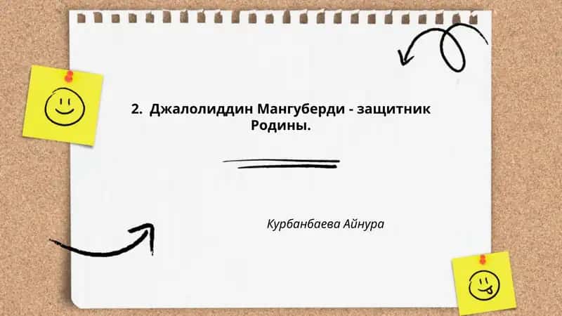 Джалолиддин Мангуберди - защитник Родины
