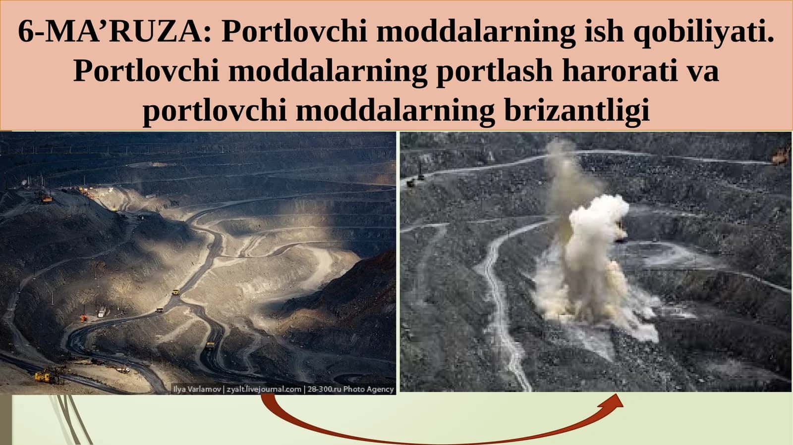 Portlovchi moddalarining ishqobiliyati