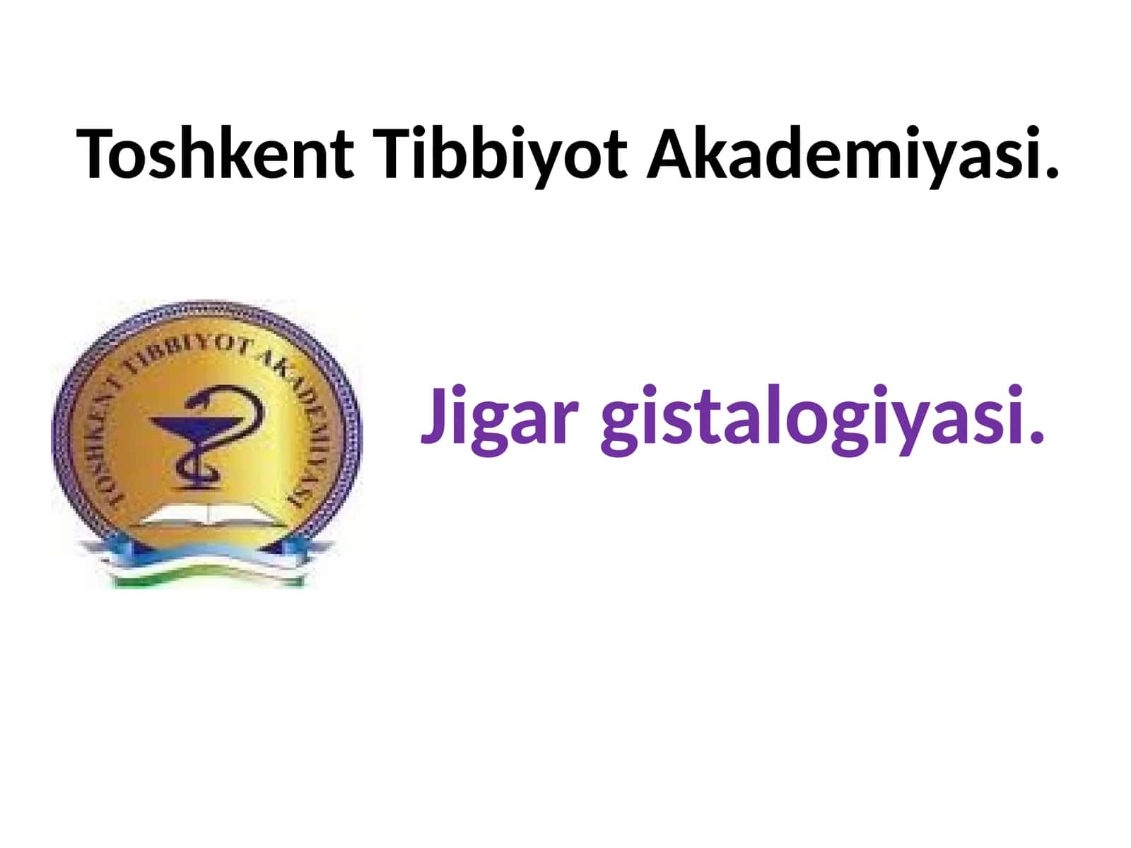 Jigar gistalogiyasi