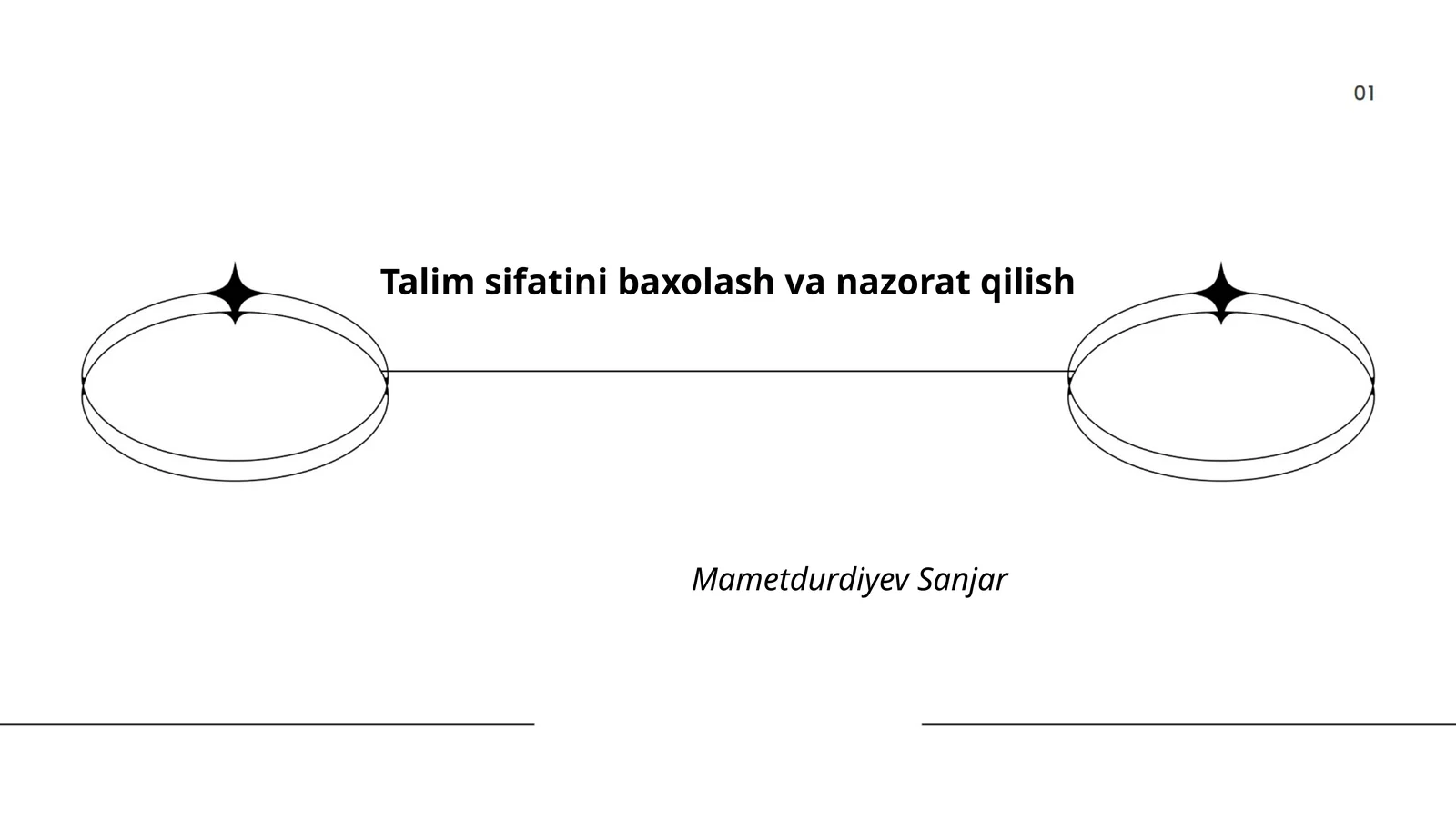 O'quv jarayonini baholash usullari
