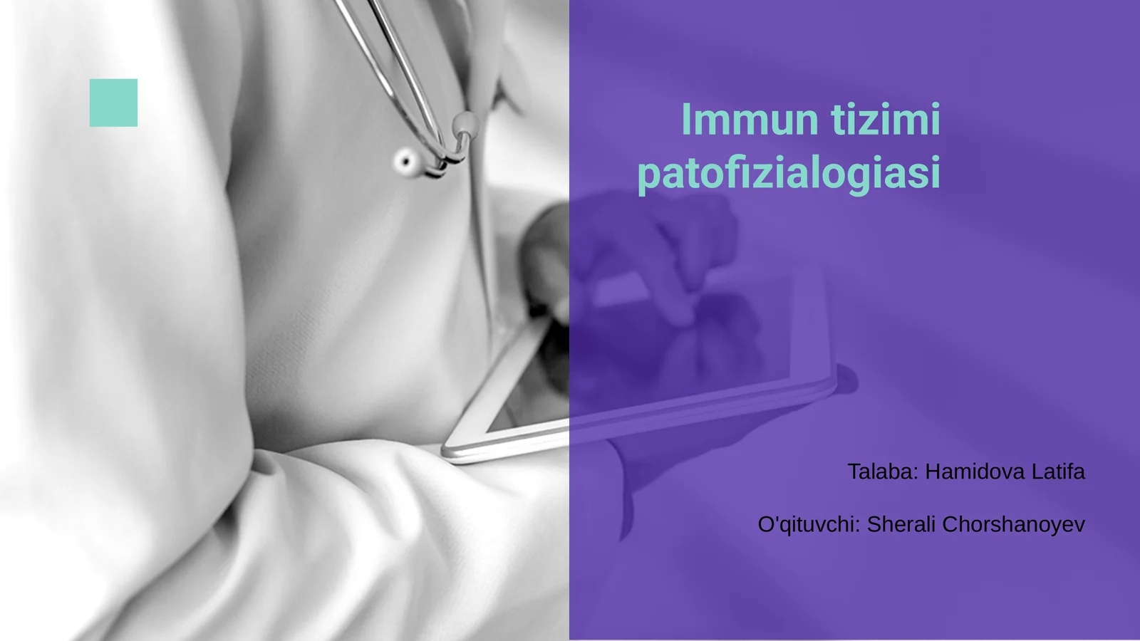 Immun tizimi patofizialogiasi