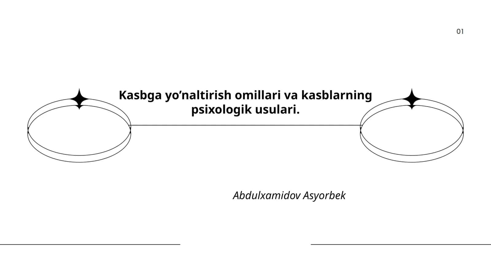 Kasbga yo’naltirish omillari va kasblarning psixologik usulari