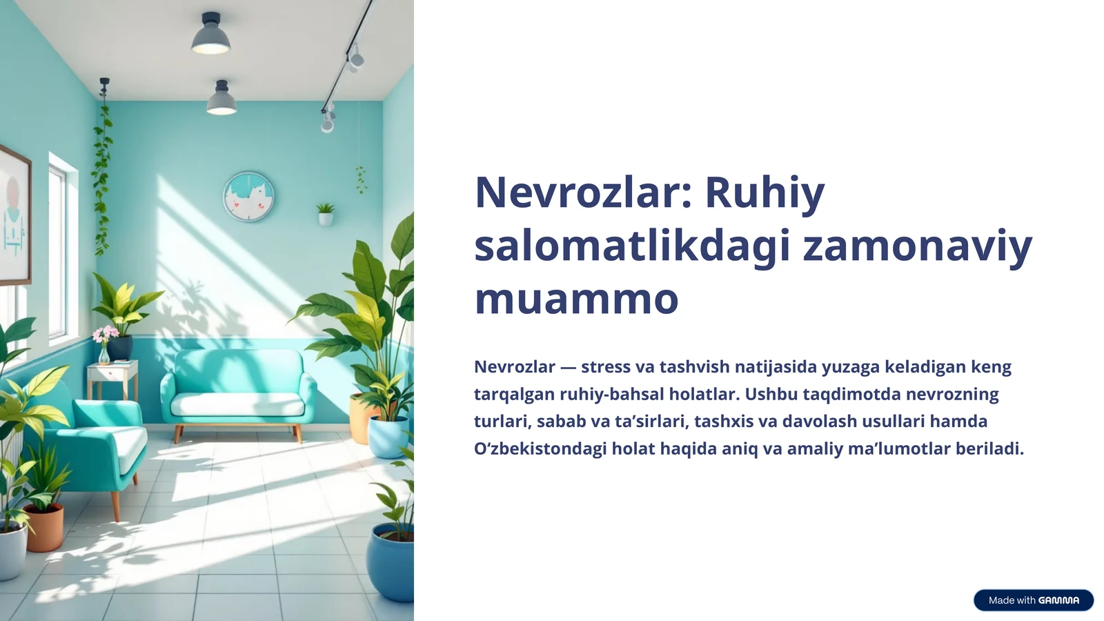Nevrozlar: Ruhiy salomatlikdagi zamonaviy muammo