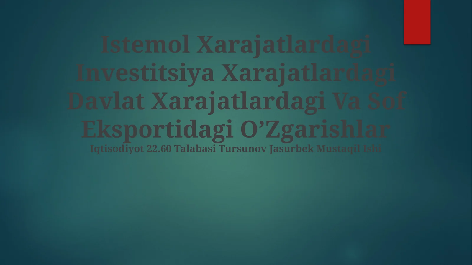 Investitsiyalar xarajatlari