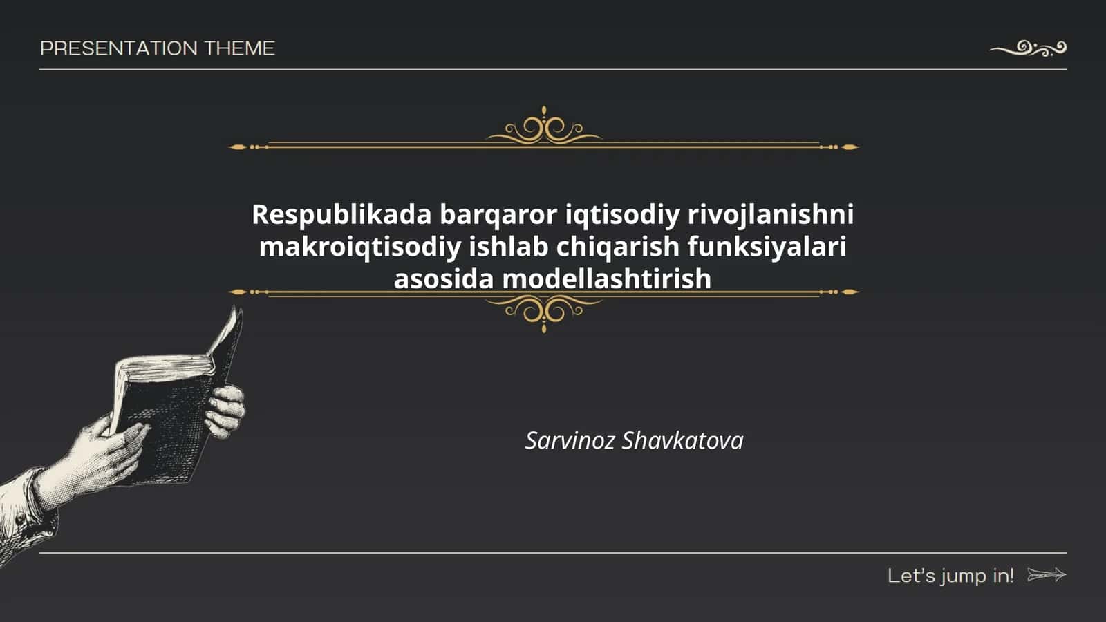 Respublikada barqaror iqtisodiy rivojlanishni Cobb–Douglas ishlab chiqarish funksiyasi asosida modellashtirish