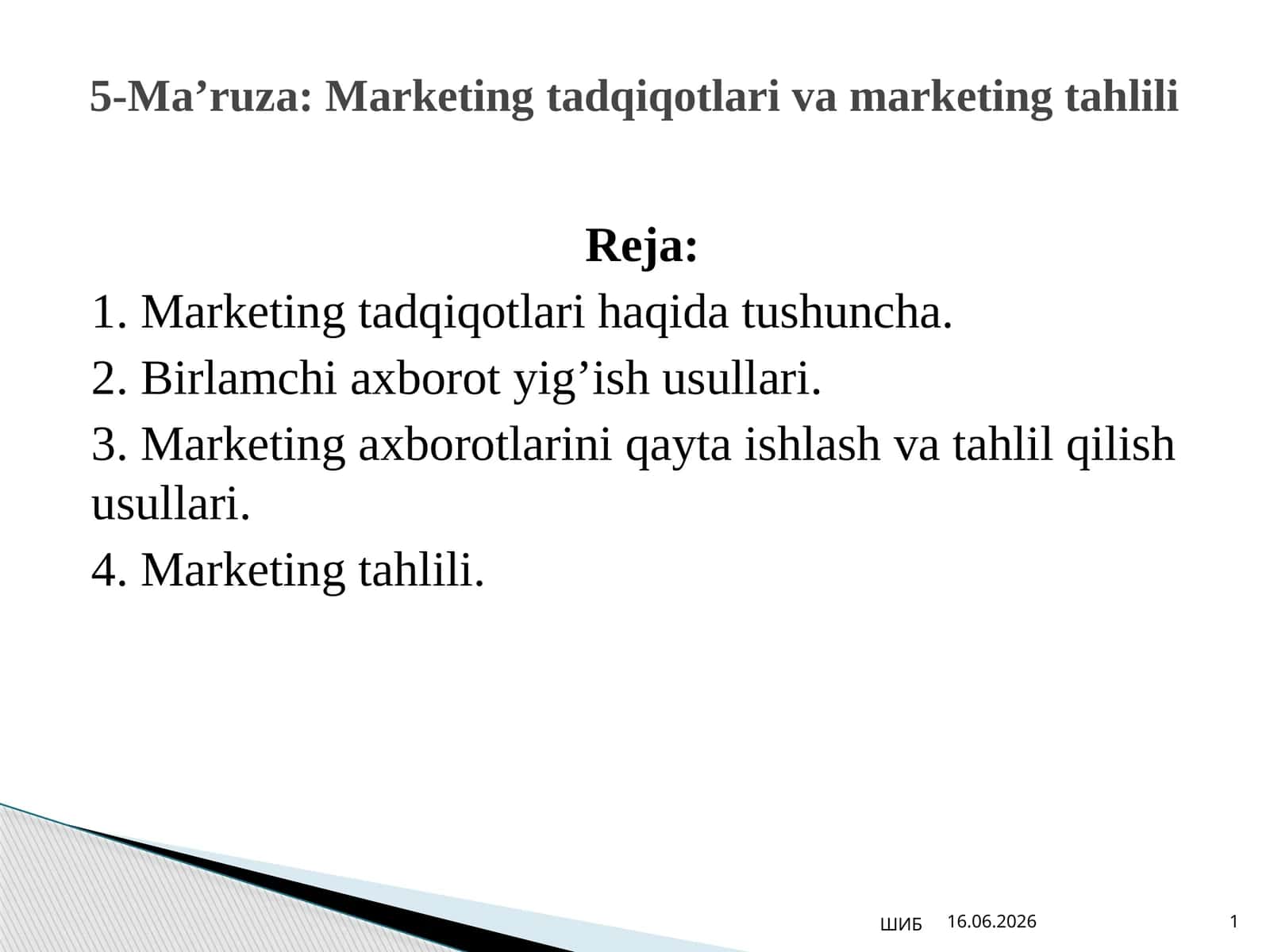 Marketingtadqiqotlari