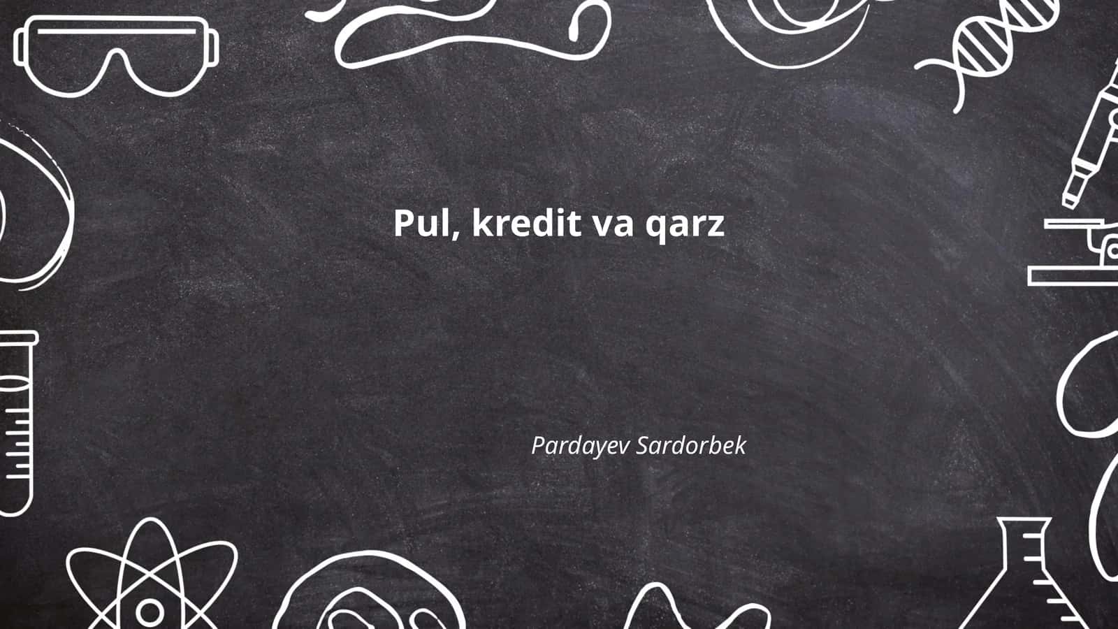 Oylik byudjetni rejalashtirish