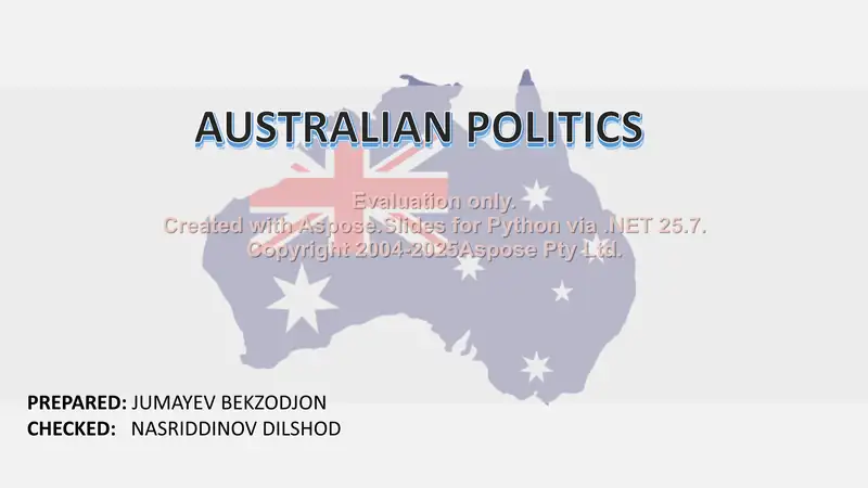Australian Politics