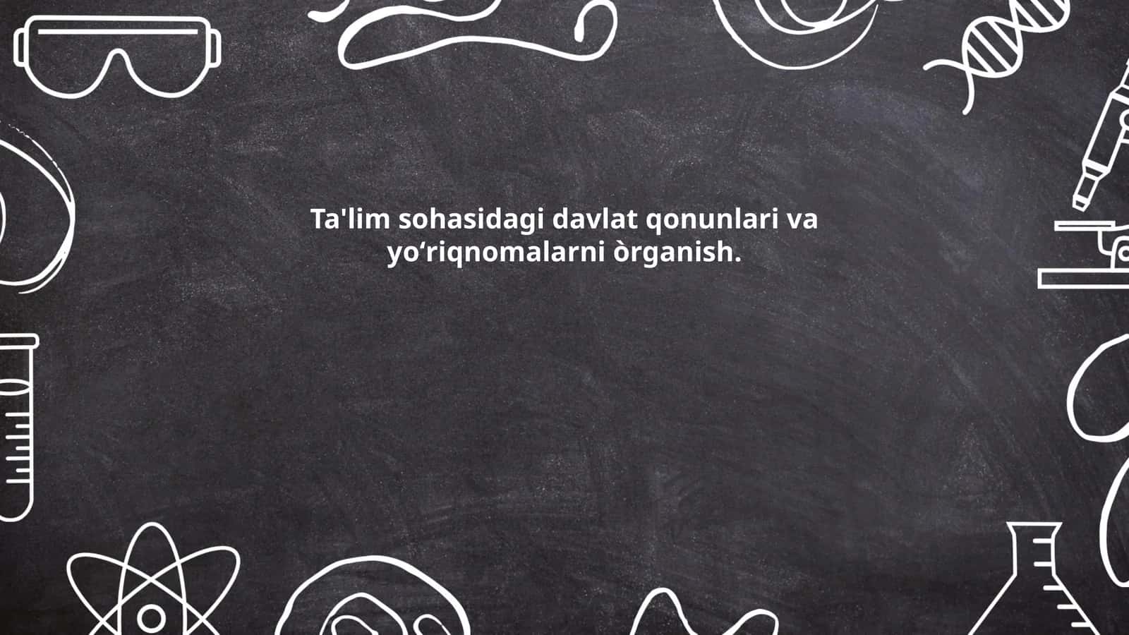 Ta'lim to'g'risidagi qonun