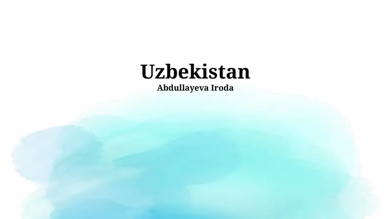 Überblick über Usbekistan: Geschichte, Geografie und Bevölkerung