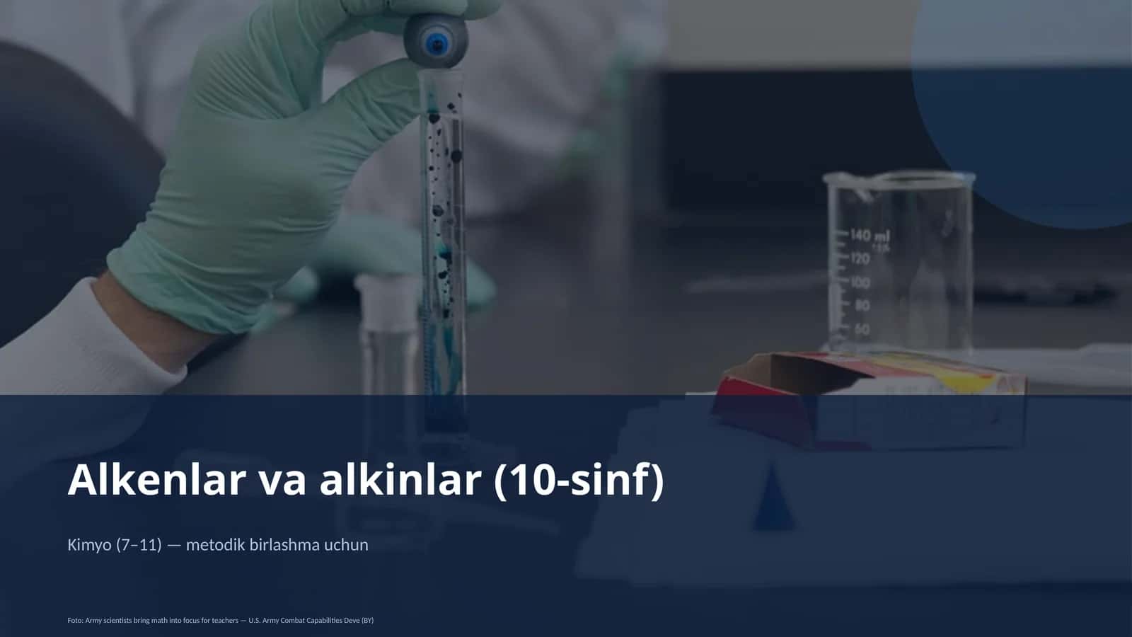 Alkenlar va alkinlar (10-sinf)