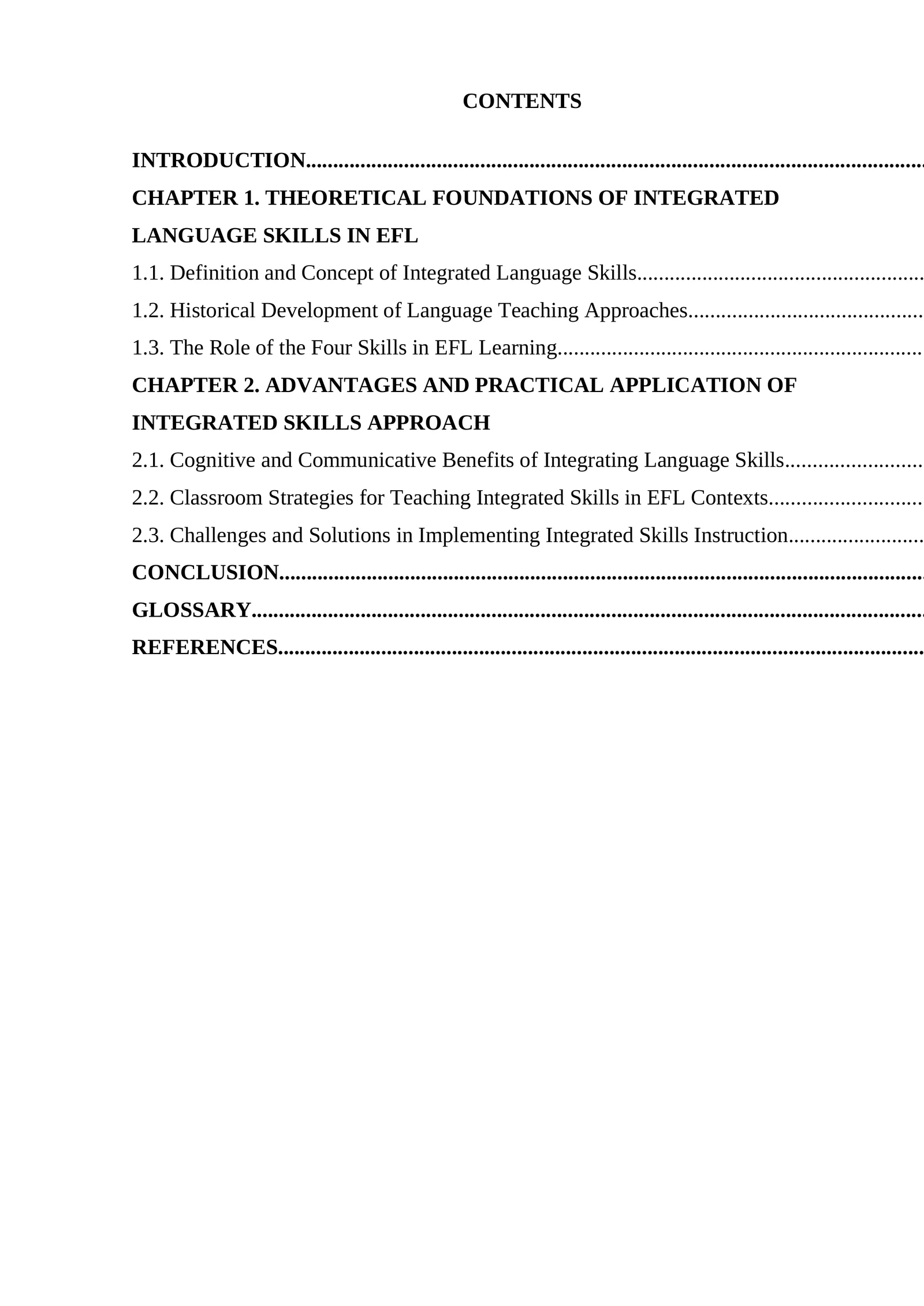 Benefits of Integrated Language Skills for EFL Learners