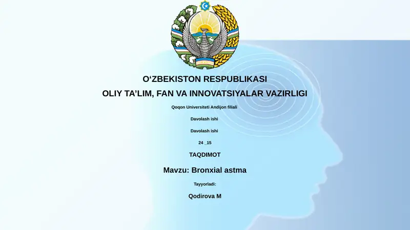Bronxial astma