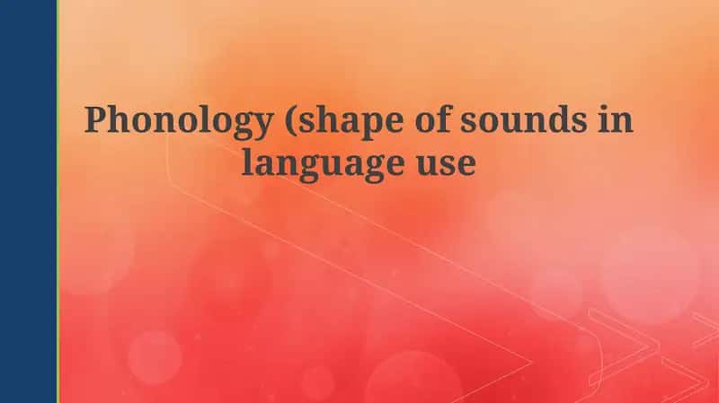 Phonology