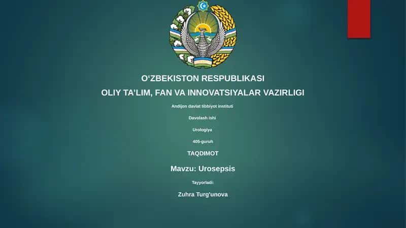Urosepsis