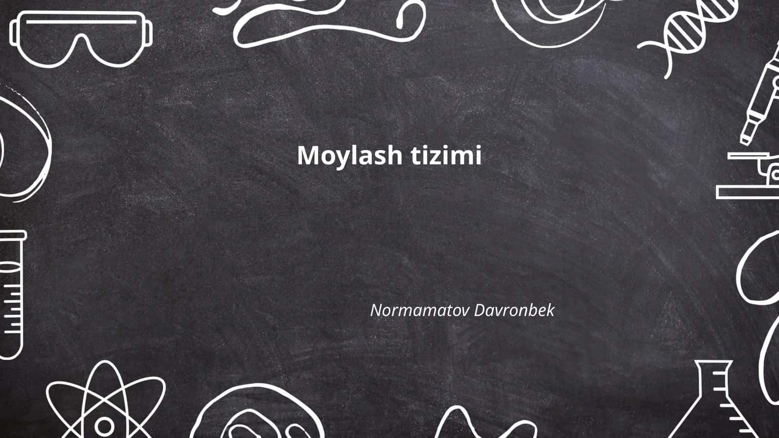 Moylash tizimi