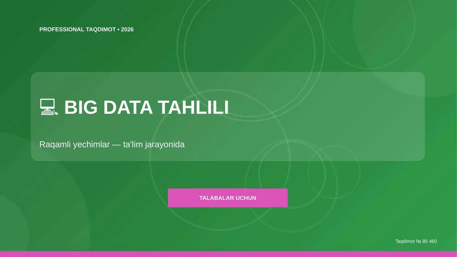 Big Data Tahlal