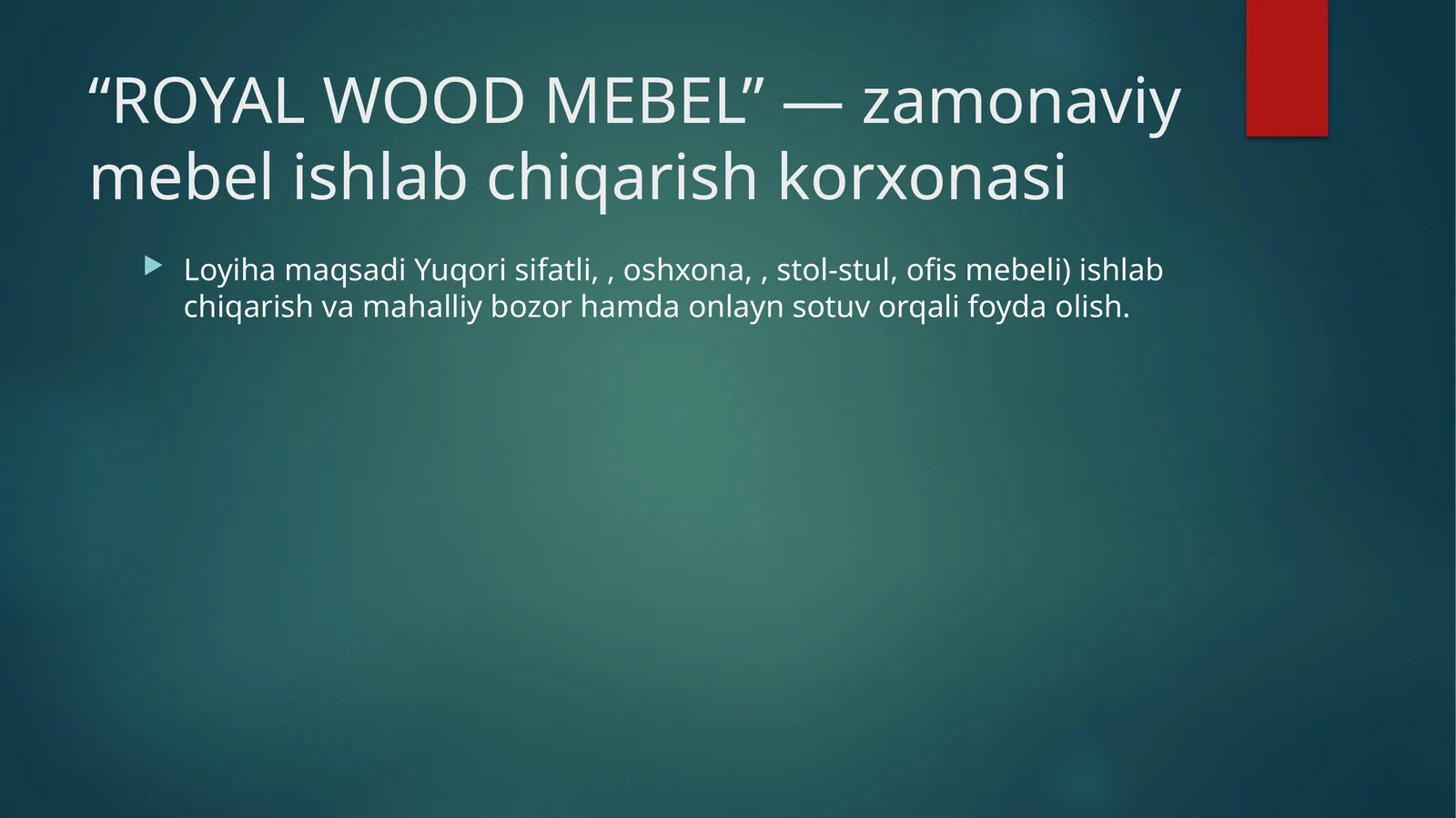 ROYAL WOOD MEBEL