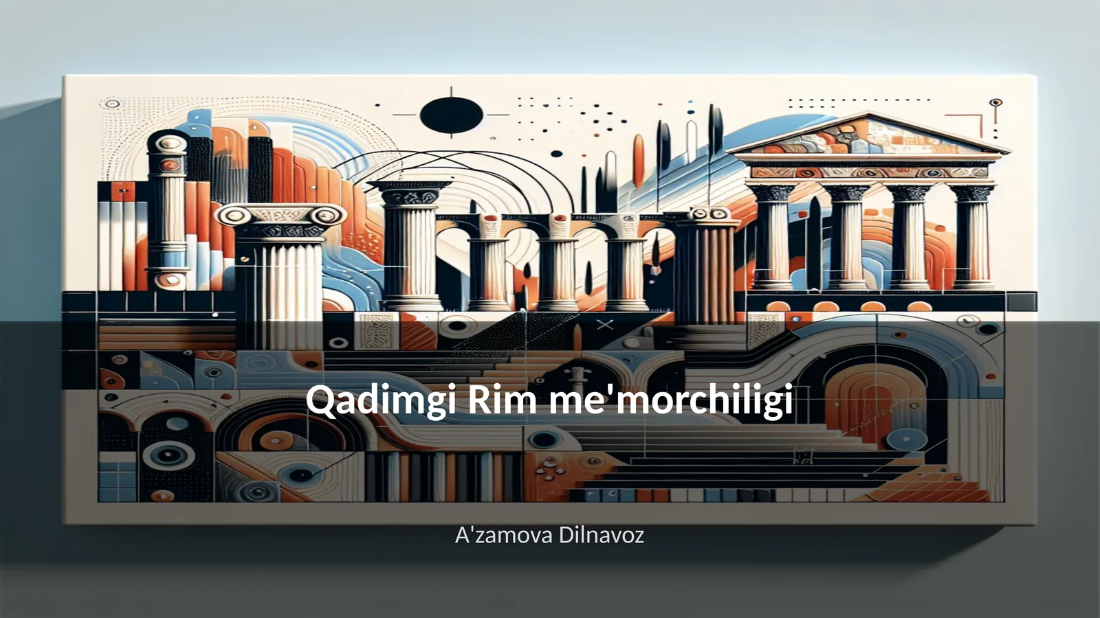 Qadimgi Rim me'morchiligi