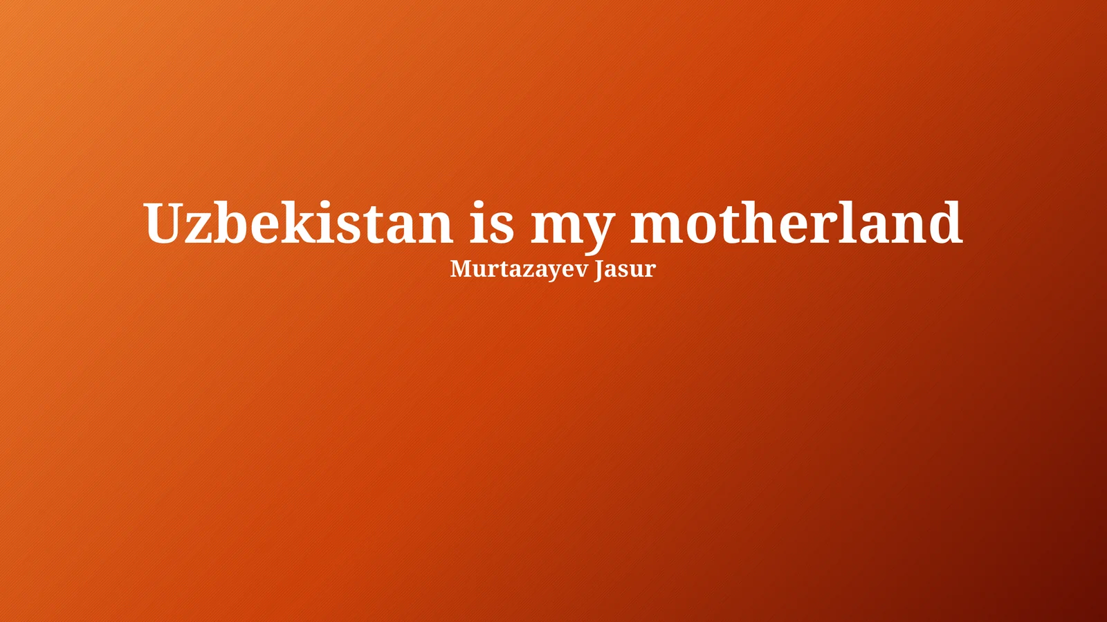 Uzbekistan: Crossroads of History and Culture
