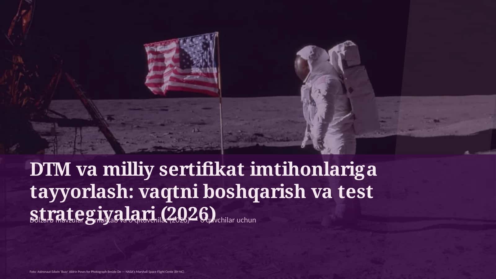 Dolzarb mavzular — maktab va o'qituvchilar (2026) — o'quvchilar uchun