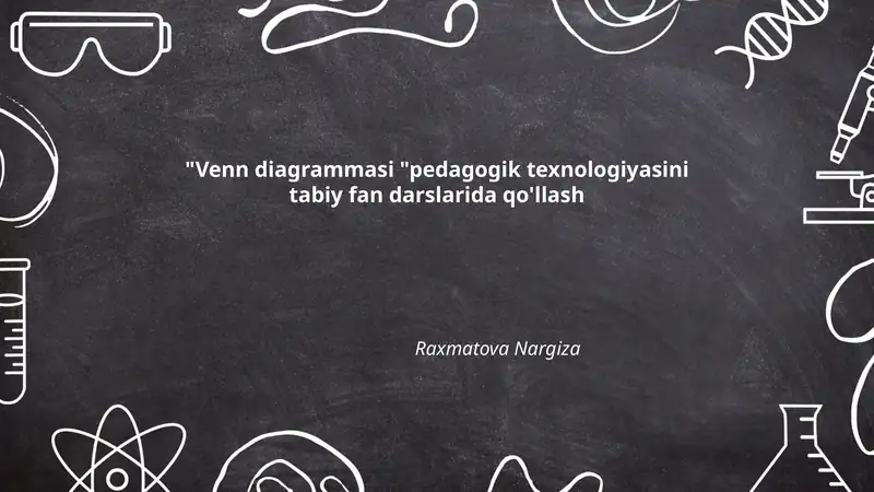Venn diagrammalar ta'limda