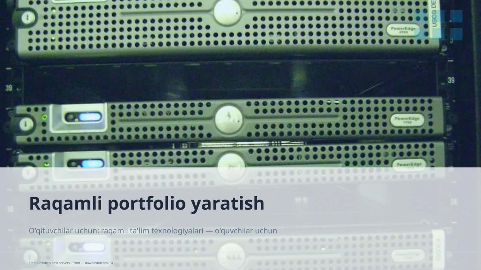 Raqamli portfolio yaratish