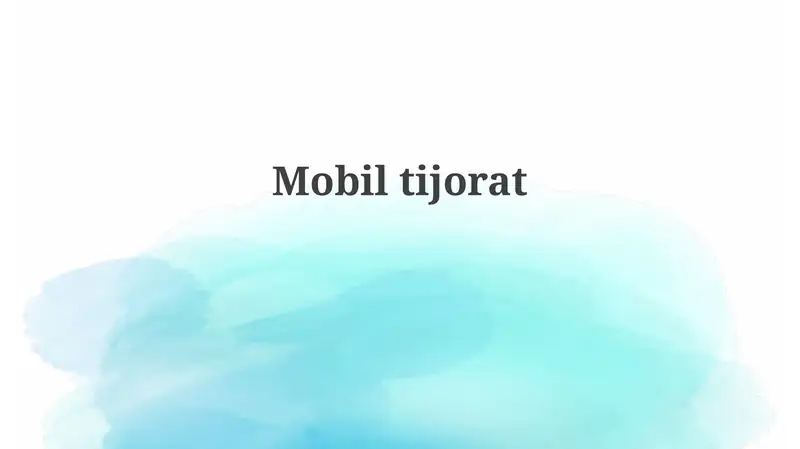 Mobil Tijorat