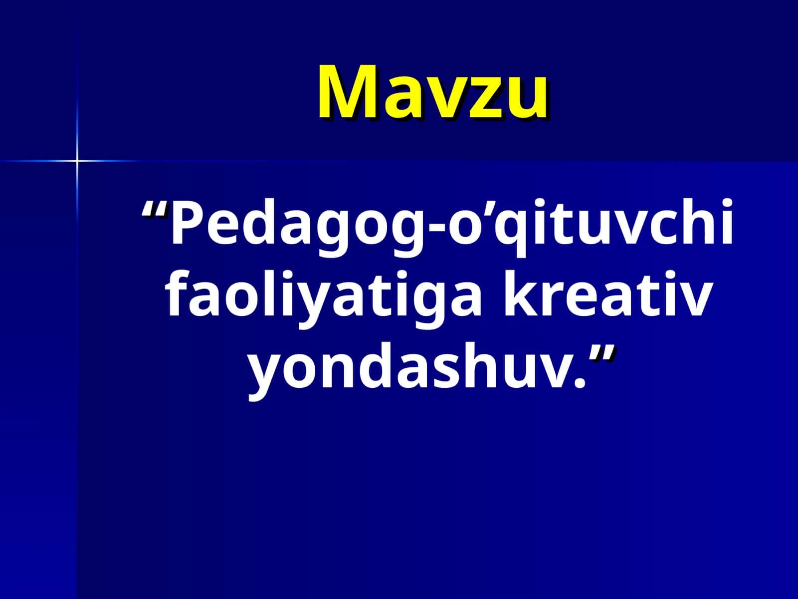 Kasbiy Kompetensiyalar va Tayyorgarlik Modili