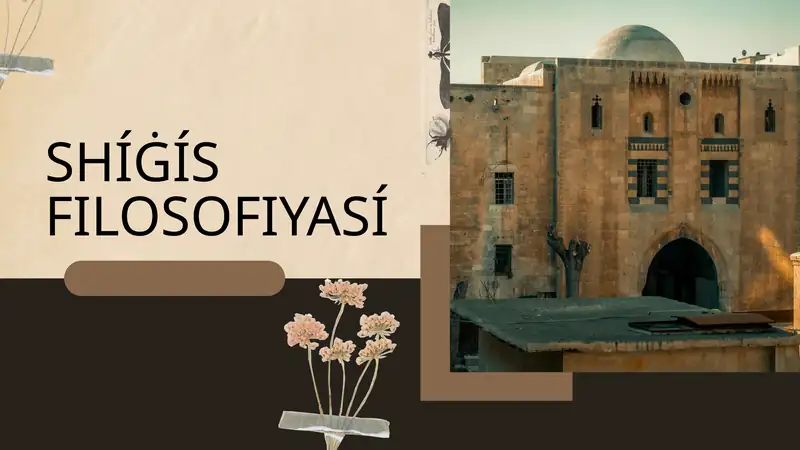 Shıġıs filosofiyası slayd