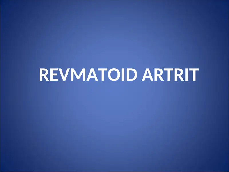 REVMATOID ARTRIT