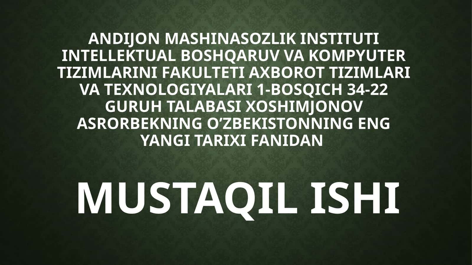 MDX davlatlari