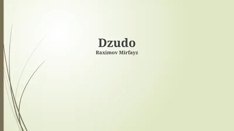 Judo texnikalari